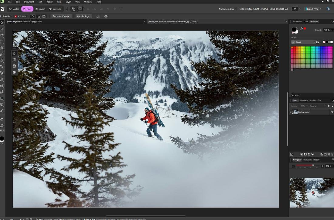 canva affinity modes